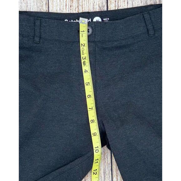 Betabrand Classic Dress Pants Size Medium Yoga Bootcut Charcoal Gray Stretch - Picture 5 of 9
